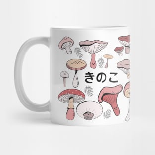 Kawaii Mushrooms Mug